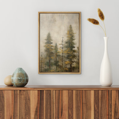 Pin, forêt, style champêtre, illustrations boisées, campagne française rustique