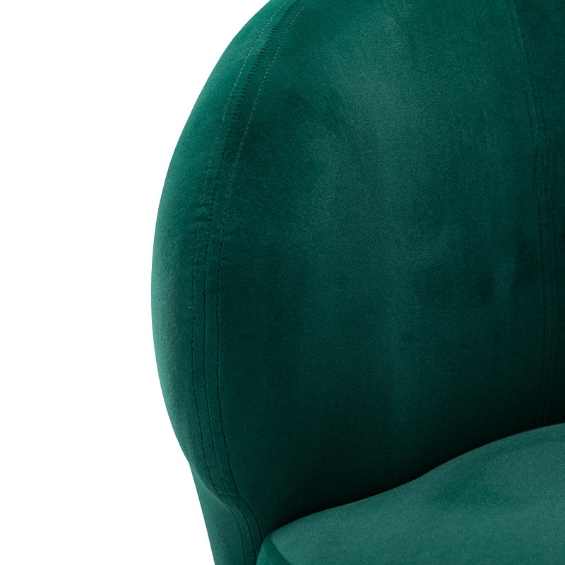 Fauteuil demi-tonneau 28,4 po, Polyester vert