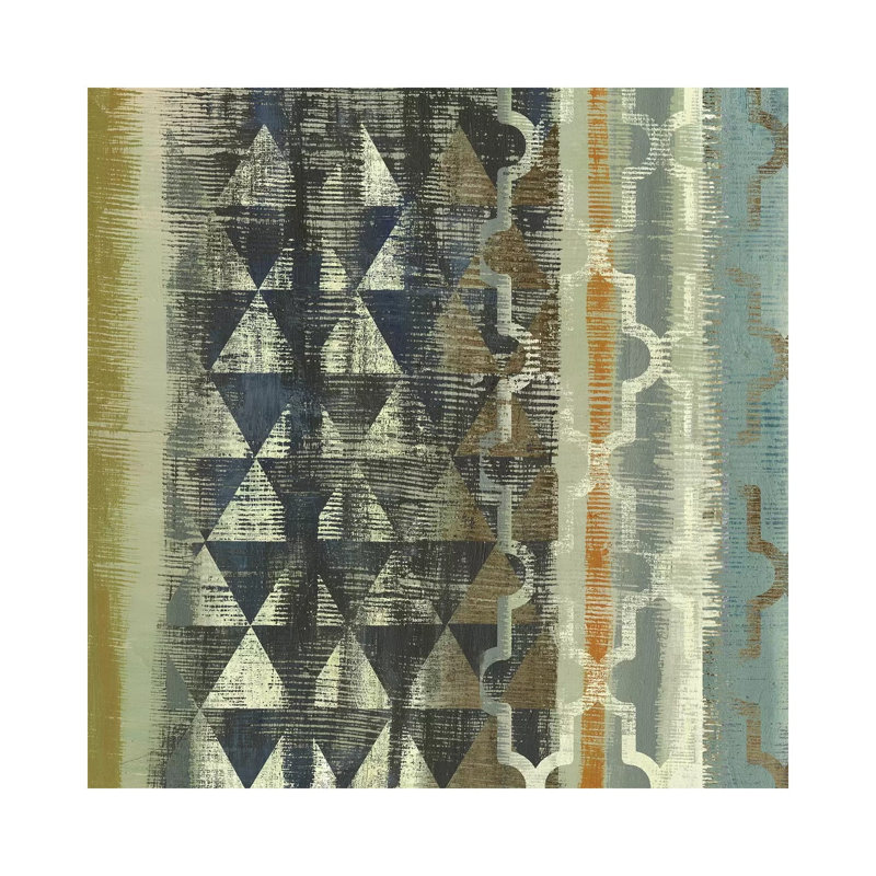 Tribal Moderne II by Aimee Wilson - Wrapped Canvas Gallery-Wrapped Canvas Giclée, 30.48 cm H x 30.48 cm W