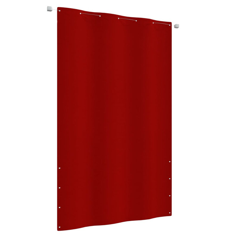 Aleksejus Single Curtain Panel, Red, 240cm H x 140cm W