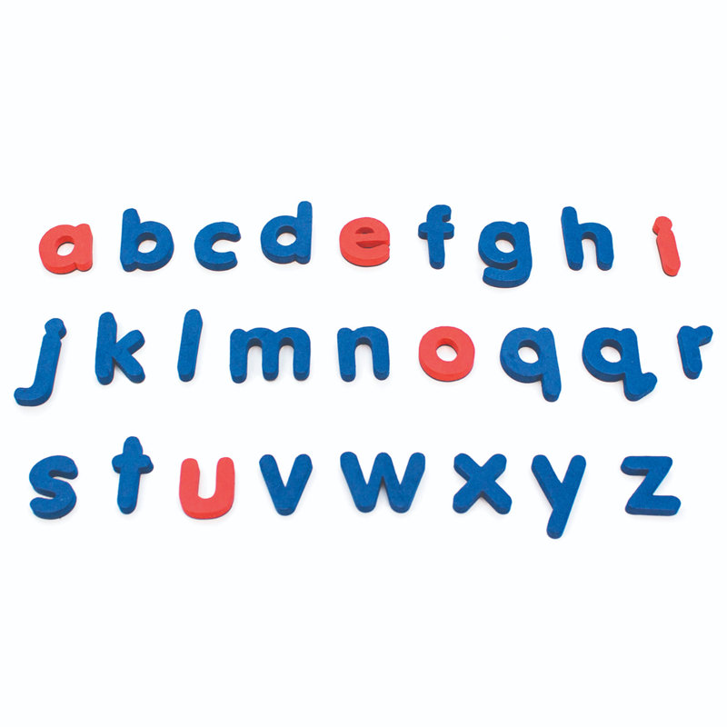 Lettres et chiffres arc-en-ciel, activités magnétiques