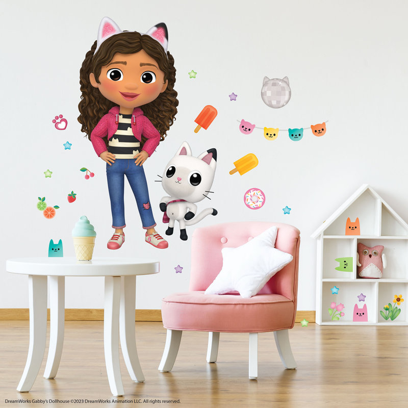 Adhésifs décoratifs géants DreamWorks Gabby's Dollhouse
