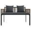 Poly Rattan Outdoor Bench-1324912485-1324912484