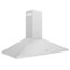 48" KL2 400 CFM Convertible Wall Mount Range Hood in Brushed Stainless Steel