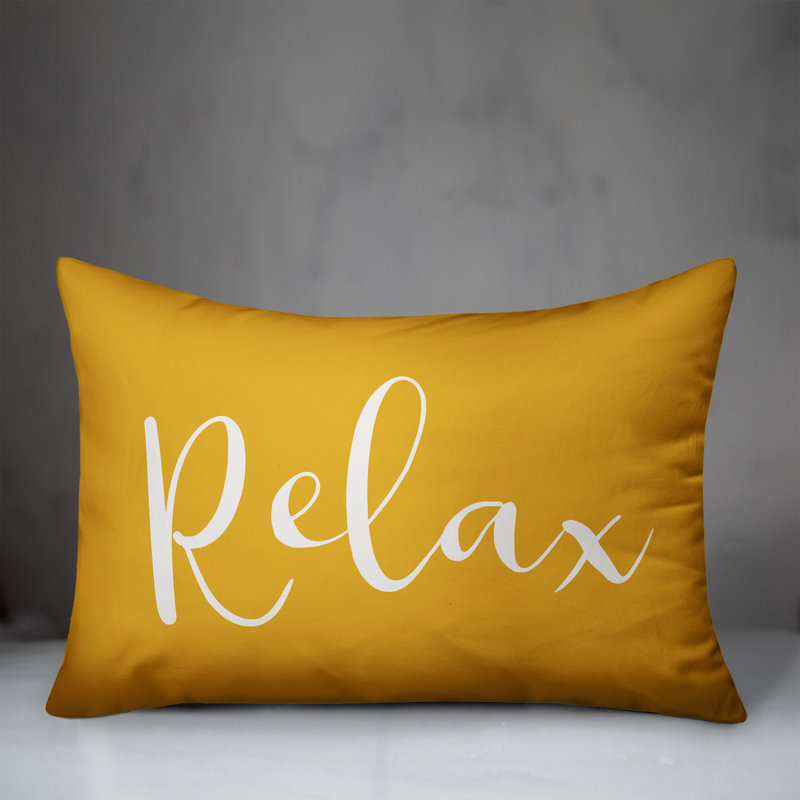 Outdoor Throw Pillow, Yellow