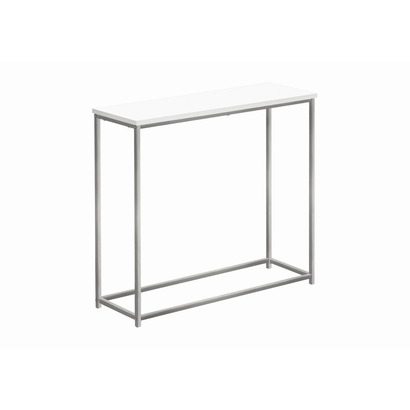 Stratifié métallique pour salon et canapé, Blanc, Argent argent