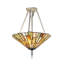 3 - Light Semi Flush Mount