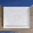 42" X 34" Double Threshold Shower Pan Base In White With Center Drain Assembly & Drain Cover Included
