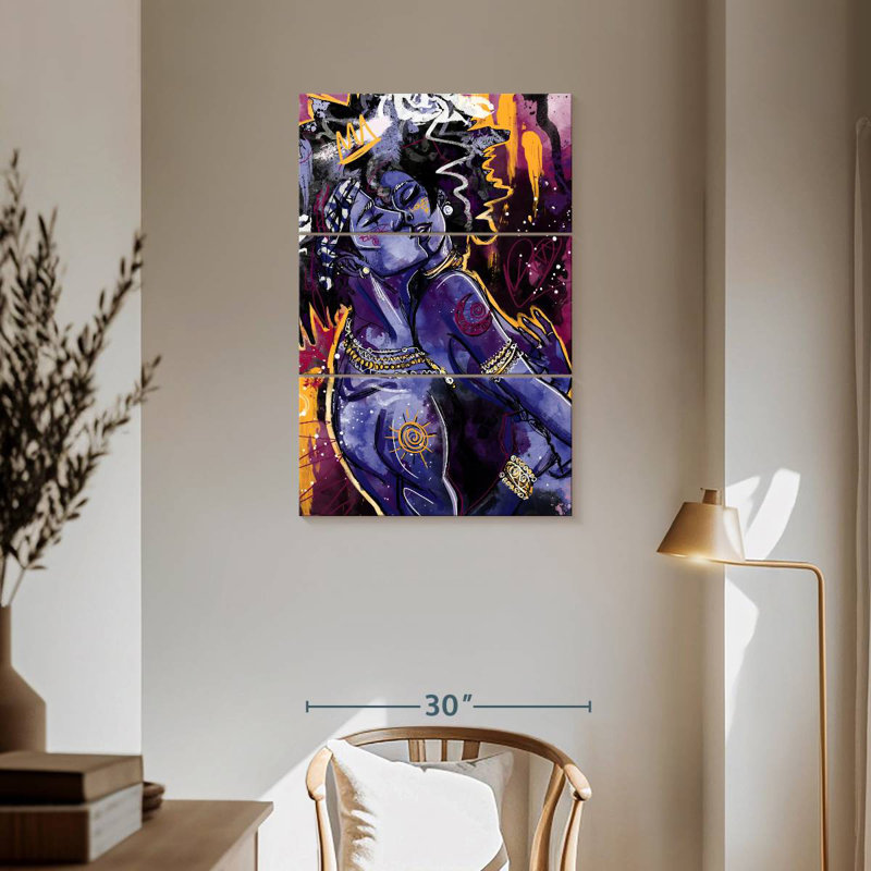 Hardie, fantaisie, amour noir, H 57 po x l 36 po
