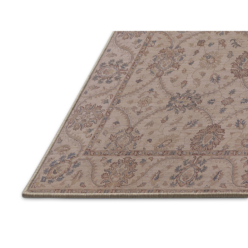 Tapis oriental brun Chaves, Rectangle 5 pi x 7 pi