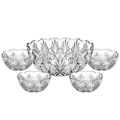 Godinger Dublin 5-Piece Serving Bowl Set