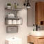 Tablettes flottantes murales avec enseigne murale-1652798846