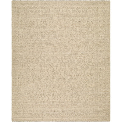 Exquisite Trellis Area Rug in Beige