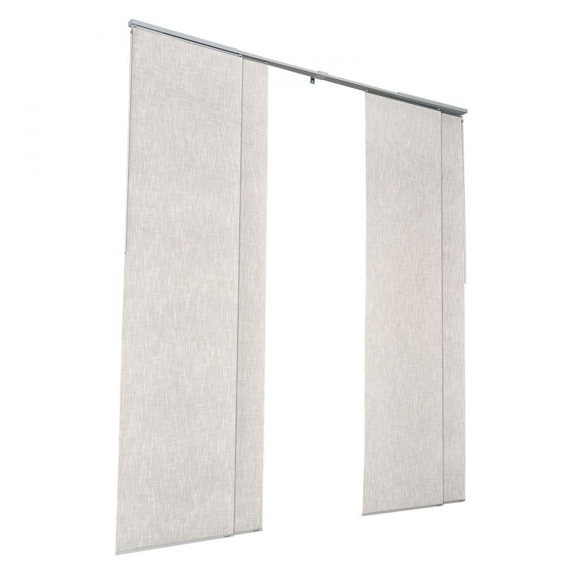 Blackout Vertical Blind, Light Grey