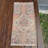 Small Turkish Oushak Wool Rug in Green Ideal for Entryway and Modern Minimalist Home Decor