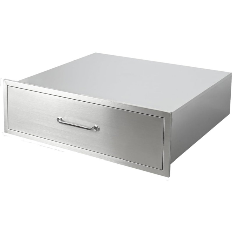 Outdoor Kitchen Drawers 76.2cmX25.4cm Stainless Steel BBQ Drawer