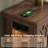 63" Farmhouse Console Table With Charging Station And LED Lights-1710835546-1710835545