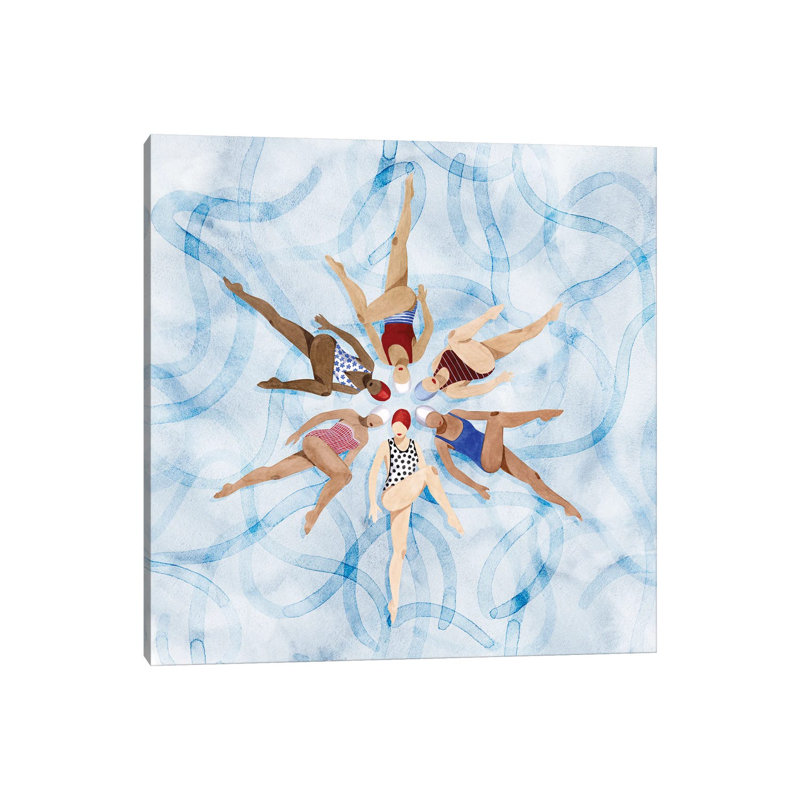 Working Together I 1 Piece Wrapped Canvas Painting, 66.04 cm H x 66.04 cm W x 1.91 cm D