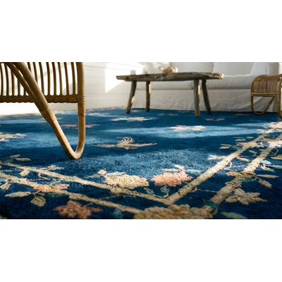 Tapis antique chinois noué