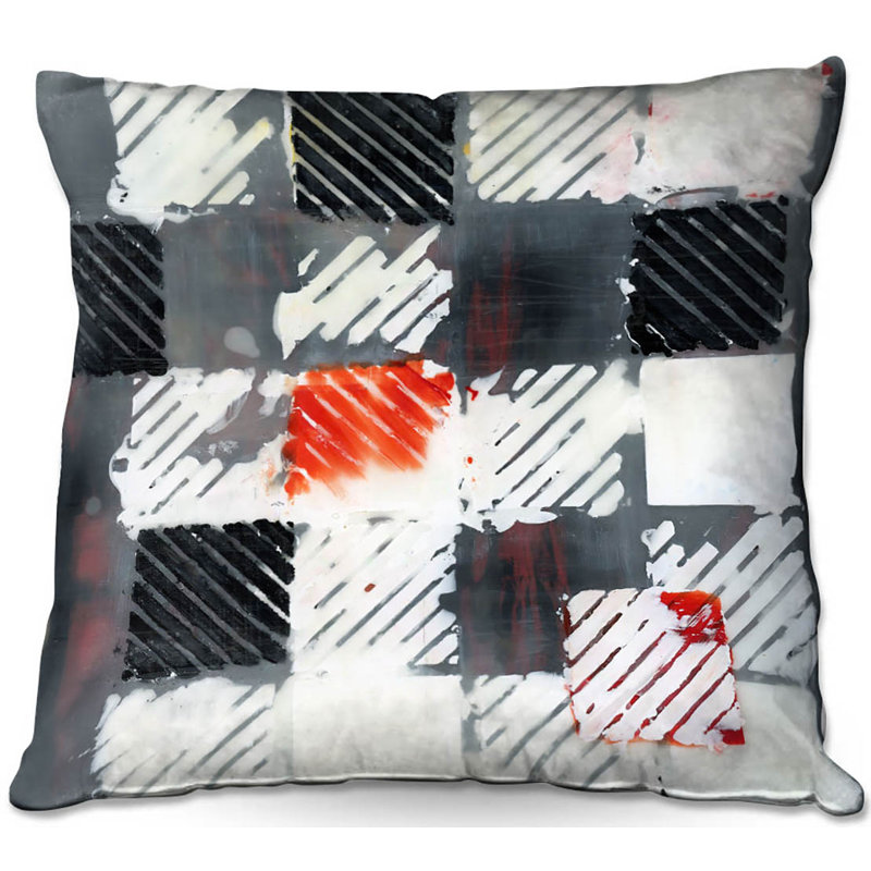 Coussin décoratif 7" canapé not always black "ou blanc, 16 po x 1 po