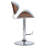 Bentwood Adjustable Swivel Bar Stool-695266650
