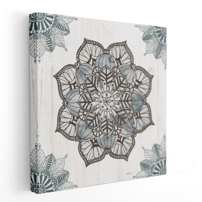 «Mandala Morning I», impression sur toile, H 16 po x l 16 po