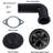 3/4 HP Continuous Feed Garbage Disposal with Brushed Nickel Flange and Stopper Kit