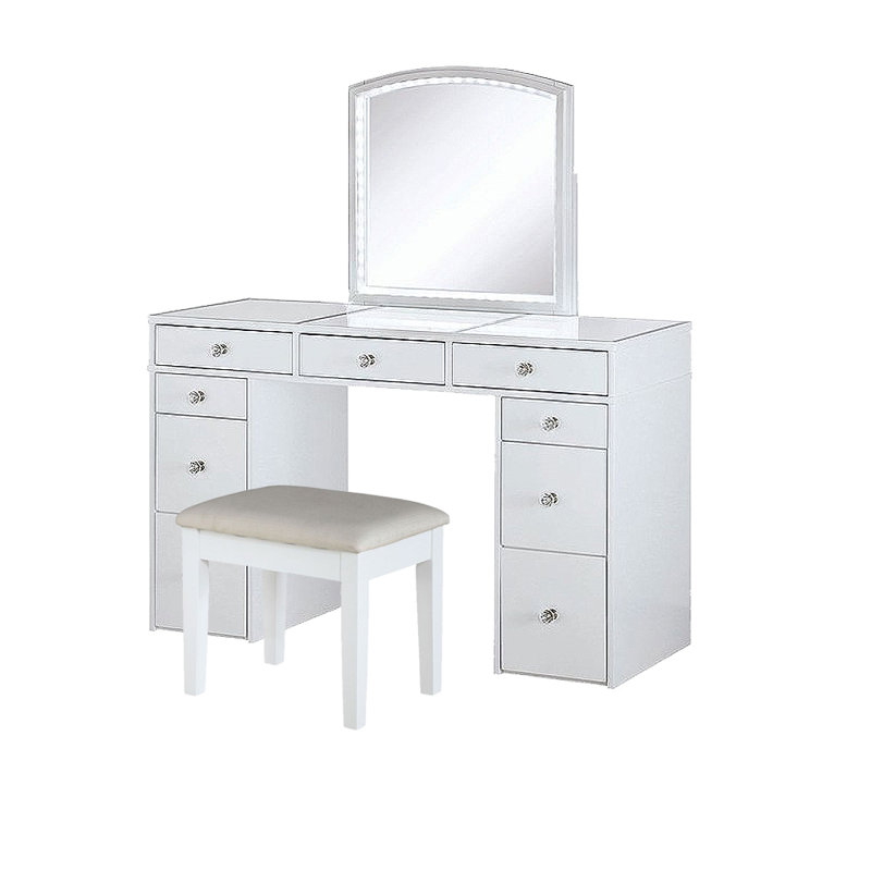Coiffeuse avec tabouret et miroir Ventimiglia