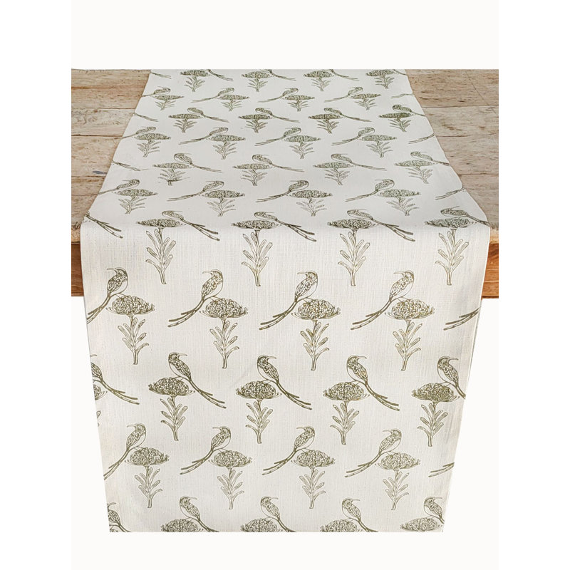 Chemin de table French Home, Sauge
