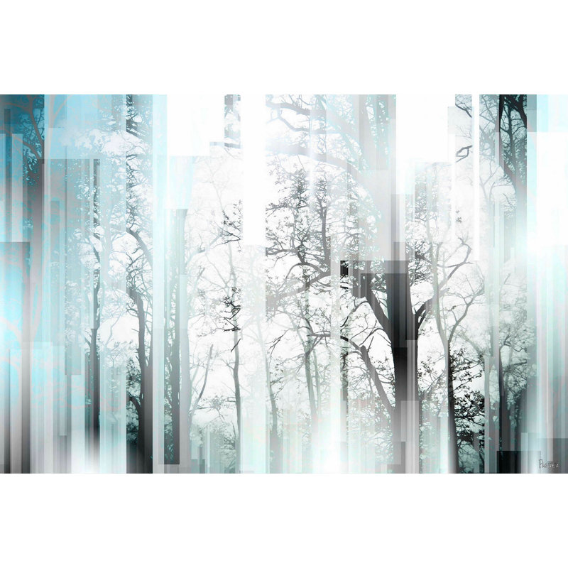 « wild trees », reproduction d’art sur toile tendue, 40 po x 60 po