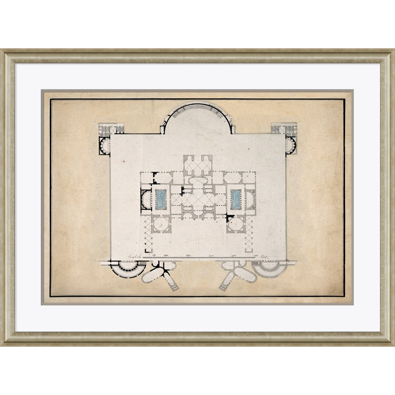 «Dioclesian Baths II» par David Phoenix - cadre photo, impression sur papier