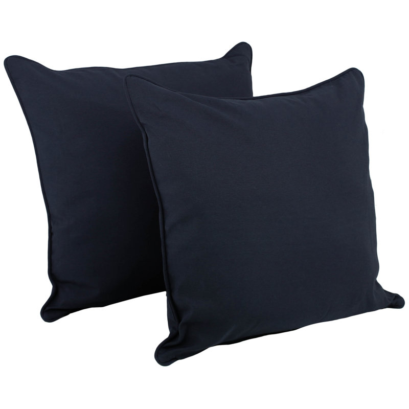 Soft Home Furnishings Throw Pillow, Navy