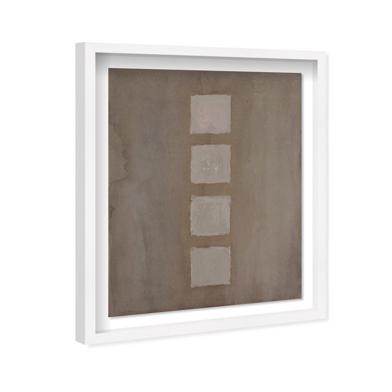 Order Shadowbox Abstract Print by Oliver Gal, Black Frame, 16 x 20, 17.5"H x 21.5"W, White Shadowbox