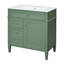 Meuble-lavabo de 30 po avec lavabo supérieur-108801231