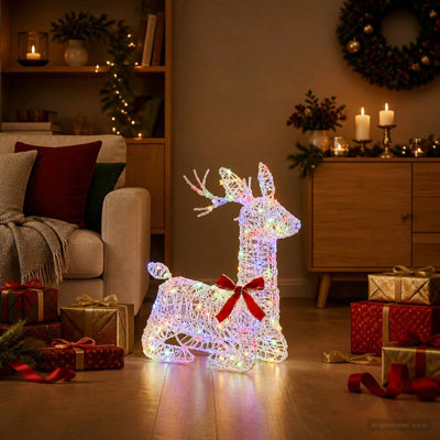 Lighted Reindeer