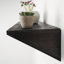 Petite tablette murale flottante décorative en bois rustique - Naturel-190405790-190405789