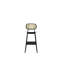 Titus Stool with Solid Wood Frame-1468823456