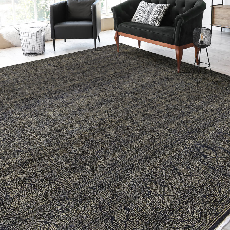 One-of-a-Kind 7'7" X 7'11" Hand Knotted Area Rug