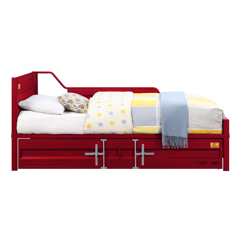 Lit gigogne Angus, Rouge