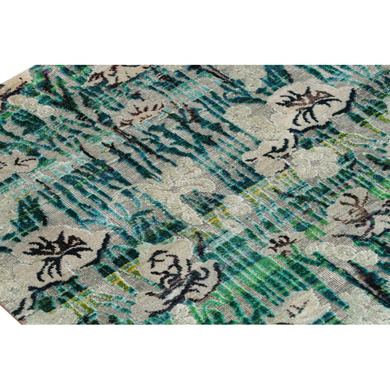 One-of-a-Kind 6' X 12' Hand Knotted Area Rug