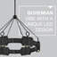 Raffi Steel Medium LED Other Chandelier