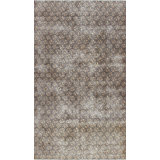 One-of-a-Kind Hand-Knotted 1960s 4'10" x 8'6" Wool Area Rug in Gray