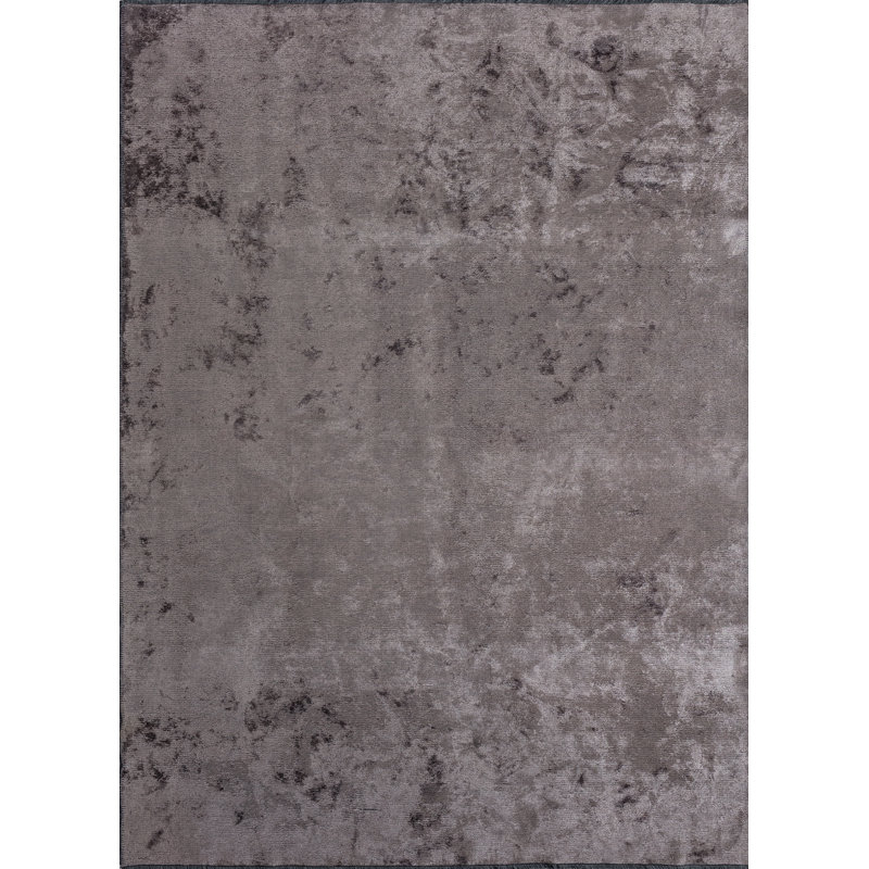 Rapture Gray Luxury Area Rug, Rectangle 7'10" x 11'2"