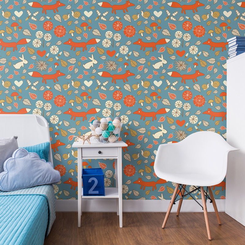 Panneau de papier peint amovible Kentwood, L 102 po x l 24 po