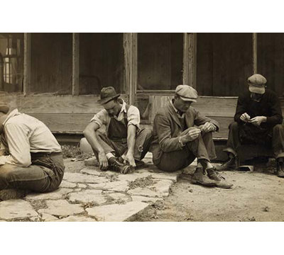 « dsiplaced texas fermiers agriculteurs » par dorothea lange, reproduction de photo