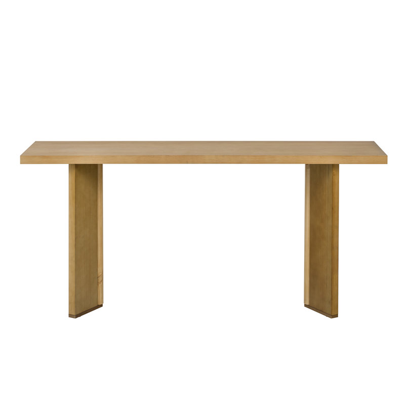 Stylish Bridgeman with Pine Veneer and Geometric Legs, Ideal for Living Room, Study, Dining Room and Various Residential Spaces