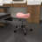 Lewey Adjustable Height Lab Stool with Wheels-1502536234