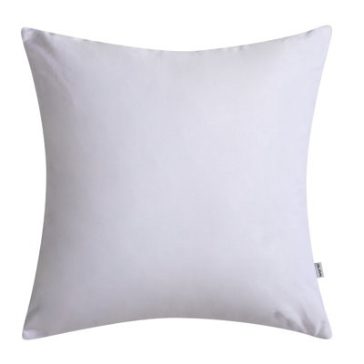 Coussin décoratif en velours uni