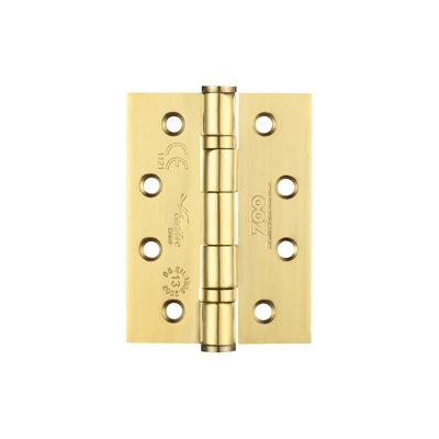 10.2cm H x 7.5cm W Butt Bearing 3 Door Hinges