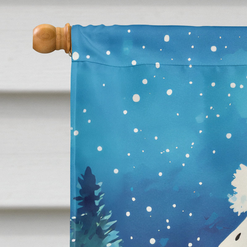Double Sided Polyester Christmas, 40'' H x 28'' W